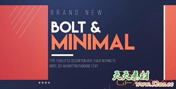 Bolt & Minimal