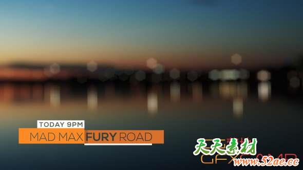 AE模板-简洁人名字幕条动画 Simple Lower Thirds-天天素材网