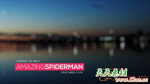 AE模板-简单人名字幕条动画 Clean Lower Thirds-天天素材网