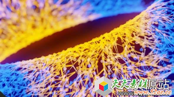 X-Particles 4 粒子生长系统C4D教程 Cinema 4D – Growth System using X-Particles 4 Infectio Modifier Tutorial-天天素材网