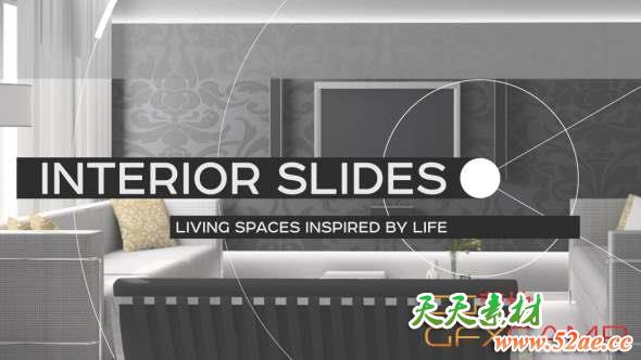 AE模板-室内装修宣传包装 Interior Product Promo-天天素材网