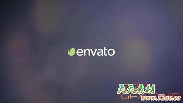 AE模板-图片快速切换Logo动画 Fast Slides Logo Reveal-天天素材网