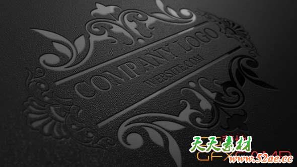 AE模板-商务卡片模型Logo动画 Logo Mockup-天天素材网