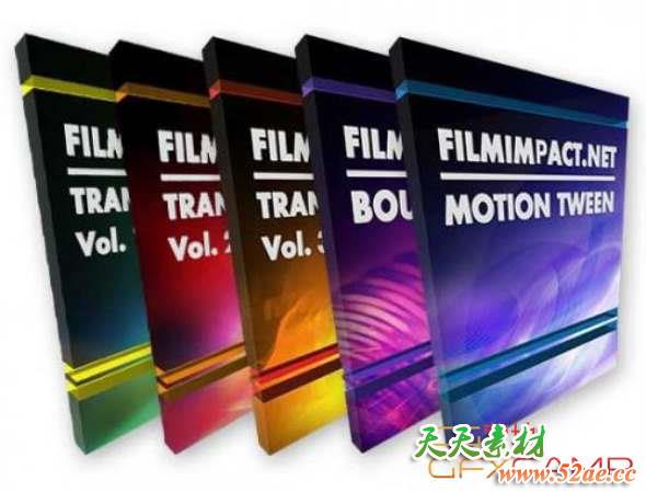 PR视频特效转场插件 FilmImpact Transition Packs V3.6.12 For Premiere CC 2014 – CC2024 Win破解版-天天素材网