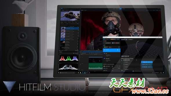 剪辑特效合成软件 HitFilm Pro 9.1.8023.07201 Win破解版-天天素材网