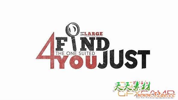 AE模板-运动文字排版解说片头动画 Kinetic Typography A Voice-Over Explainer-天天素材网