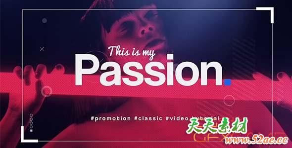 AE模板-激情时尚视频包装 Passion-天天素材网