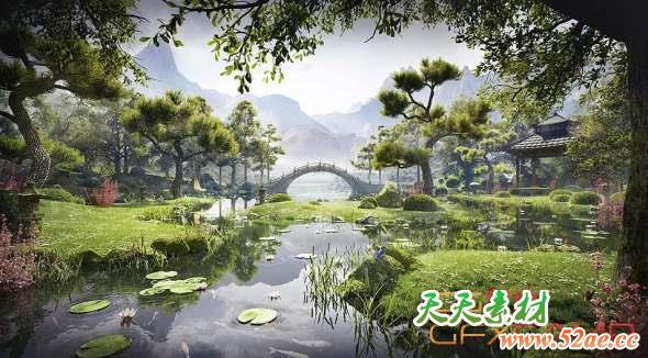 3DS MAX森林树木植物插件破解版 + 模型库 Itoo Forest Pack Pro 6.1.1 for 3ds Max 2016/2017/2018/2019-天天素材网