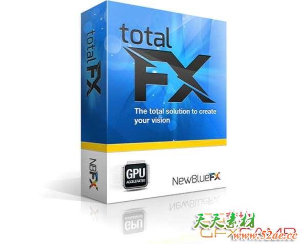 视频特效转场插件 NewBlueFX TotalFX5 v6.0.180730 for AE/Premiere Win破解版-天天素材网
