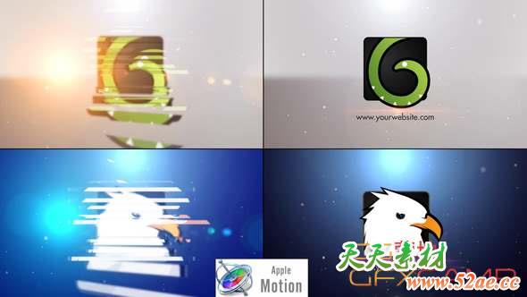 Minimal Slice Logo V2 - Apple Motion