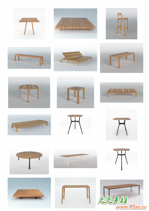 C4D VRAY材质预设包+模型C4DVRAY – All Materials Bundle