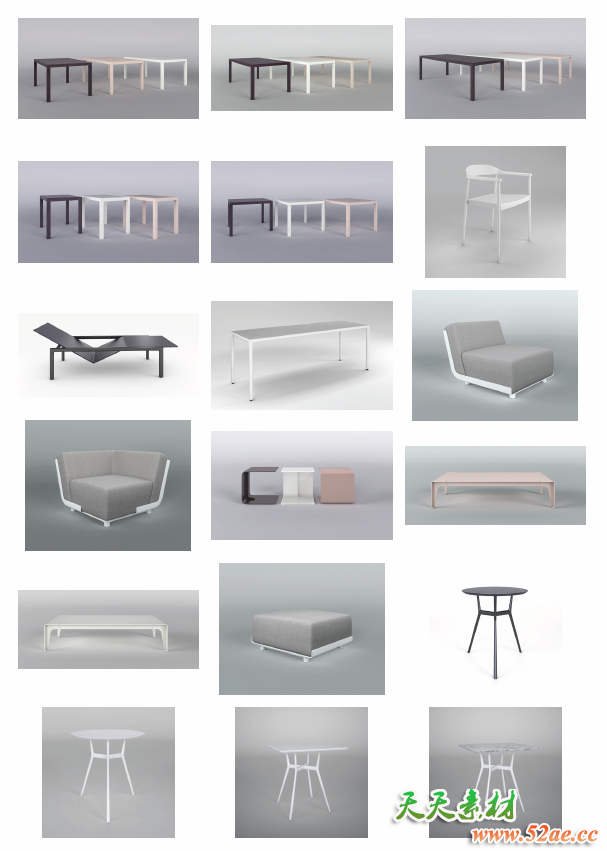 C4D VRAY材质预设包+模型C4DVRAY – All Materials Bundle