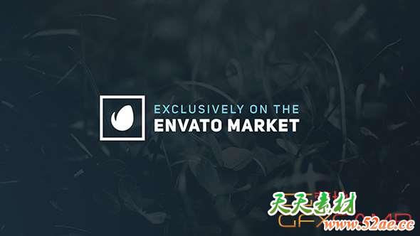 AE模板-动态文字标题动画 Animated Titles 3-天天素材网