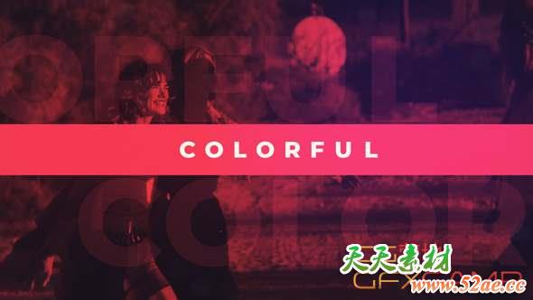 Premiere模板-节奏感幻灯片开场 Dynamic Slideshow-天天素材网