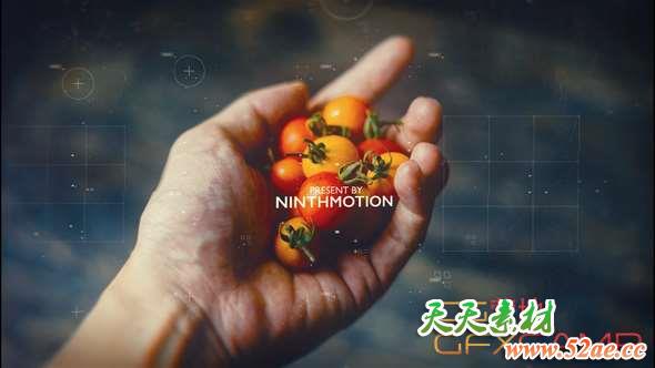 AE模板-大气视差幻灯片开场 Cinematic Slideshow-天天素材网