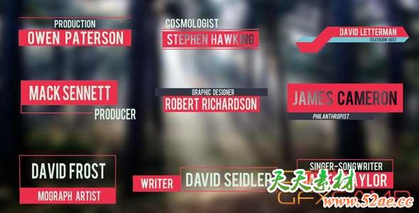 3 Color Elegant Lower Third