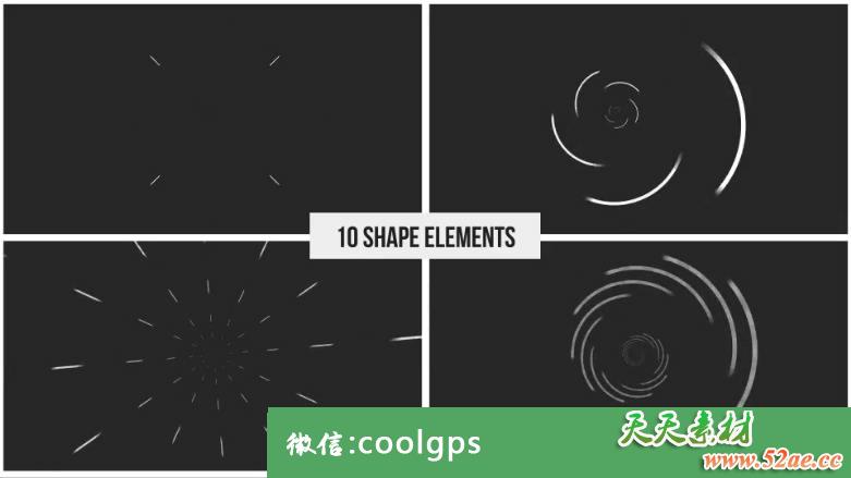 手解释MG动画工具包 PR工程非AE工程文件素材库下载-天天素材网