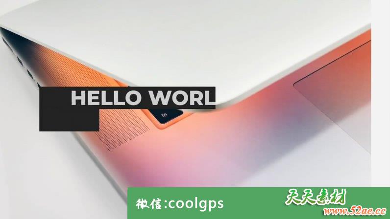 文字标题动画排版 PR视频模板下载