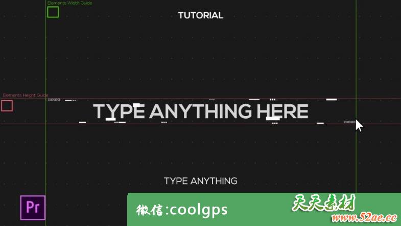 PR模板下载 混乱| Motion Glitch标题| MOGRT-天天素材网