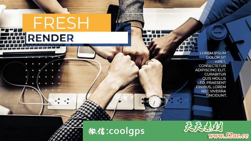 商务企业最小的业务演示PR模板 - Premiere Pro模板