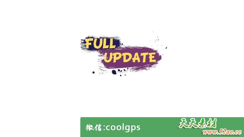 PR模板 笔刷动感动画排版 - Premiere Pro模板