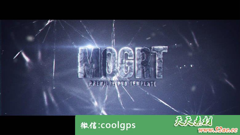 PR模板下载 破碎破裂标题设计 Smashed title Designs-天天素材网