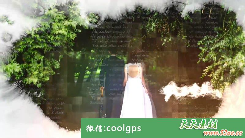 PR模板 油墨墨滴电子相册视频模板Ink Slideshow