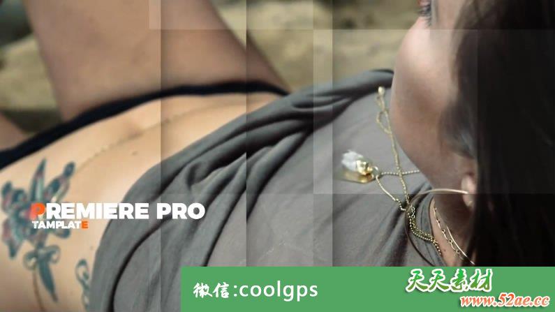 PR模板 电影影视级开场片头模板下载Cinematic Opener-天天素材网