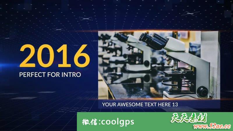 PR模板 流行通用开场电子相册 Modern Slideshow