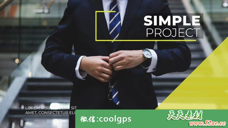 PR模板 企业商业推广介绍视频模板Corporate Promo-天天素材网