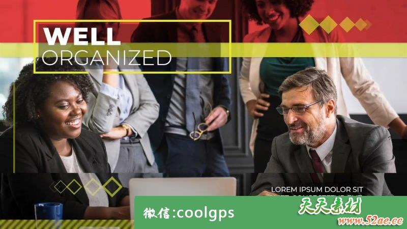 PR模板 企业商业推广介绍视频模板Corporate Promo