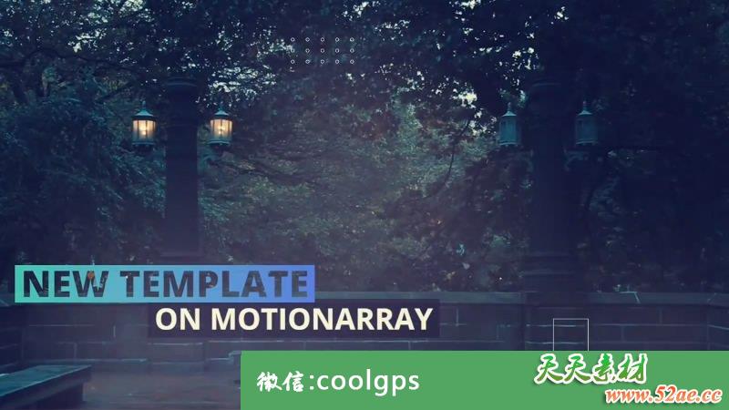 流行通用开场PR片头模板下载 Modern Slideshow-天天素材网