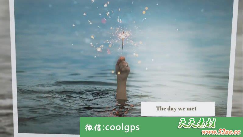 优雅的回忆 PR电子相册模板下载