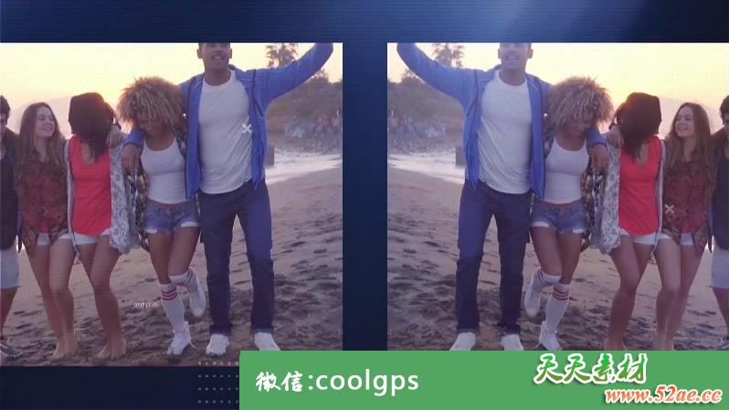 唯美朦胧光感光晕特效 PR视频模板下载