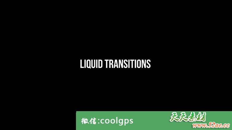 液体流体动画视频转场 PR模板下载 Liquid Transitions-天天素材网