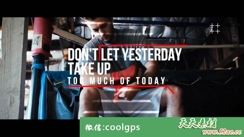 PR模板 动感时尚开场Motivation Rock Opener Premiere Pro模板-天天素材网