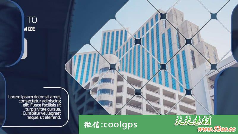 商务企业公司宣传片 PR模板下载-天天素材网