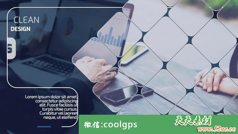 商务企业公司宣传片 PR模板下载