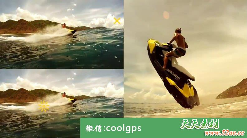 PR模板 夏日开场电子相册视频模板下载 Summer Opener-天天素材网