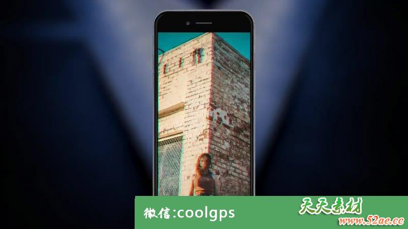 手机故事 故障特效 PR模板下载  - Premiere Pro模板-天天素材网