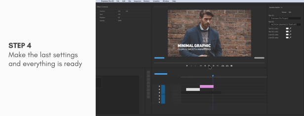 pr模板 300个文字标题动画生成面板控制器 300 animated titles