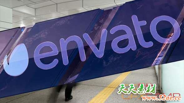 AE模板-Logo过场视频转场 Logo Transition-天天素材网