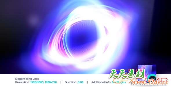 Elegant Ring Logo Reveal