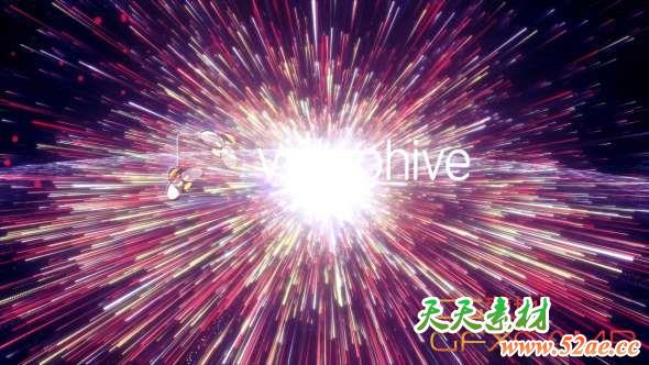 AE模板-粒子大爆炸Logo动画 Big Bang Logo Reveal-天天素材网