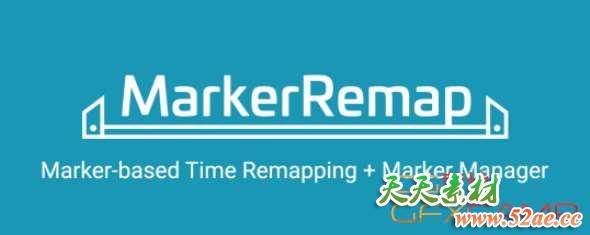 图层标记继承管理AE脚本 Aescripts Marker Remap V1.2 + 使用教程-天天素材网