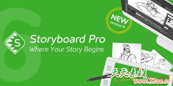 二维故事板分镜头手绘软件 Toonboom Storyboard Pro 6 v14.20.2 Build 13969 Win破解版-天天素材网