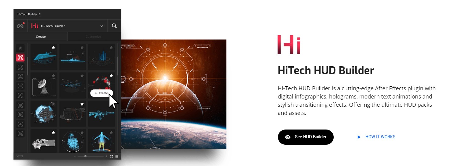 AE脚本+PR预设火焰烟雾粒子/文字标题/信号损坏/卡通火焰流体/高科技HUD/特效包Win/Mac