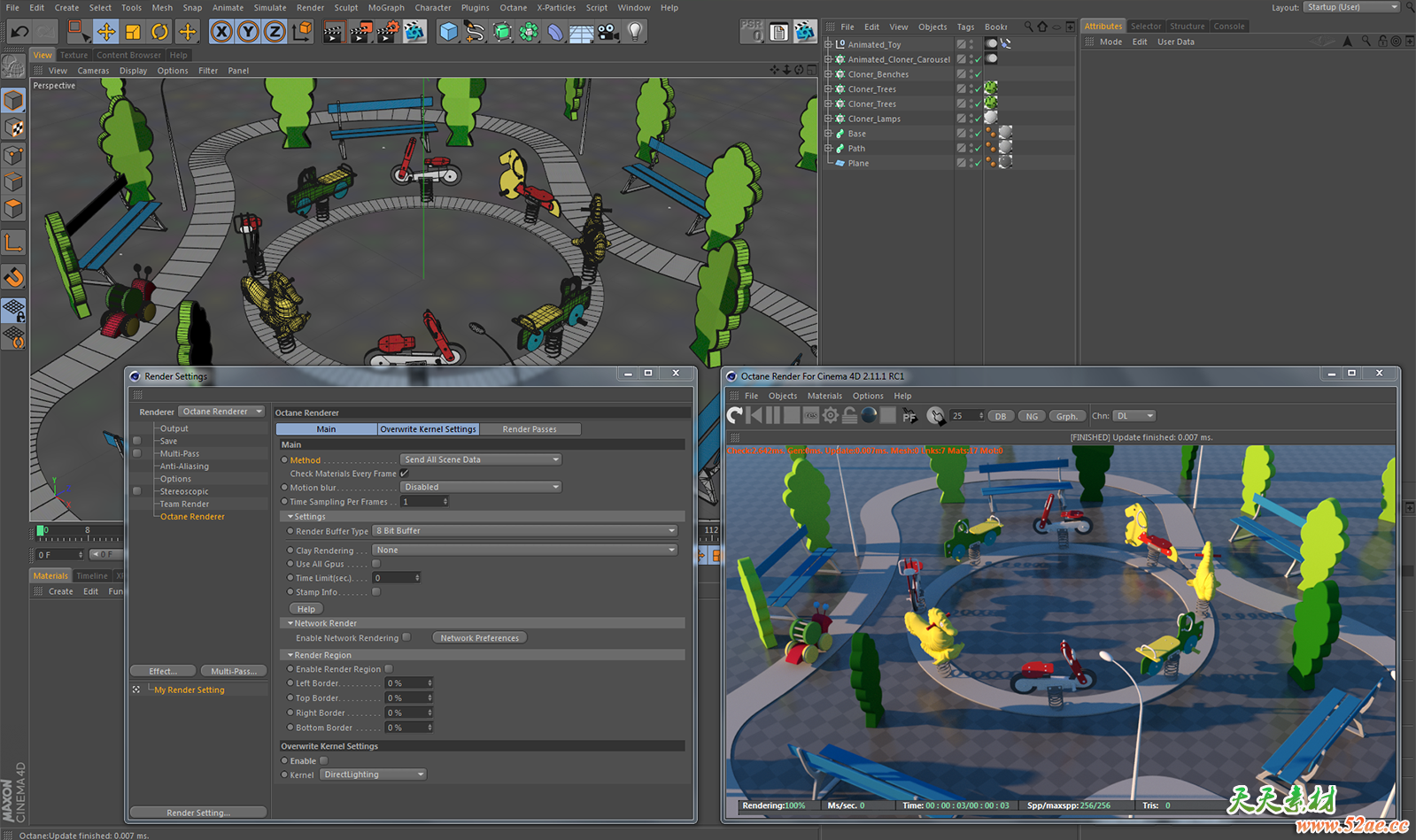 Octane渲染器基础全面C4D教程Understanding Octane Renderer for Cinema 4D