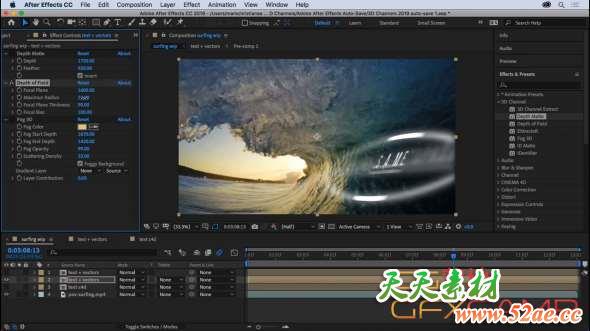 AE CC 2019新功能介绍教程 Lynda – After Effects CC 2019 New Features-天天素材网