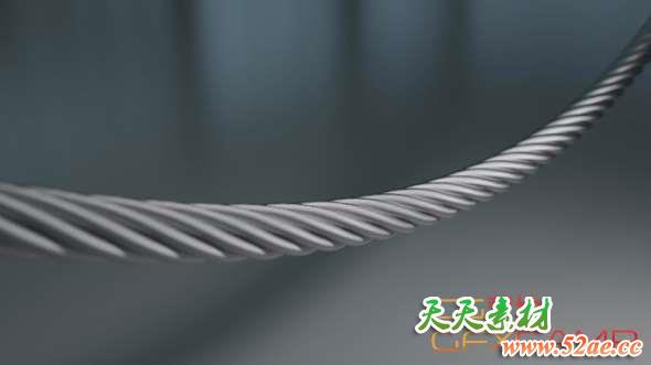 Houdini绳索制作教程 How to Create and Simulate a Procedural Rope Tutorial-天天素材网